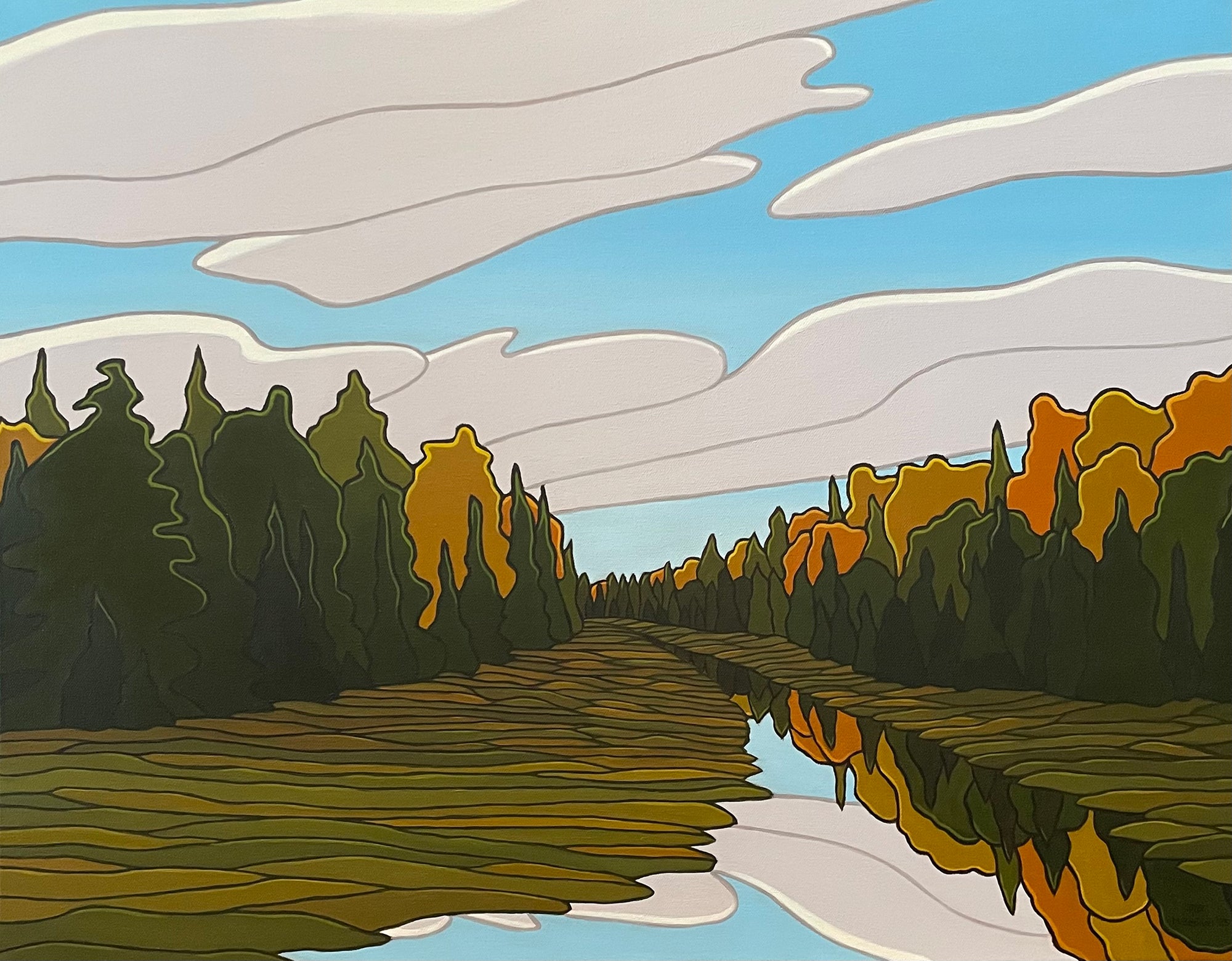 Althorpe Road near Christie Lake – Michael Beddall