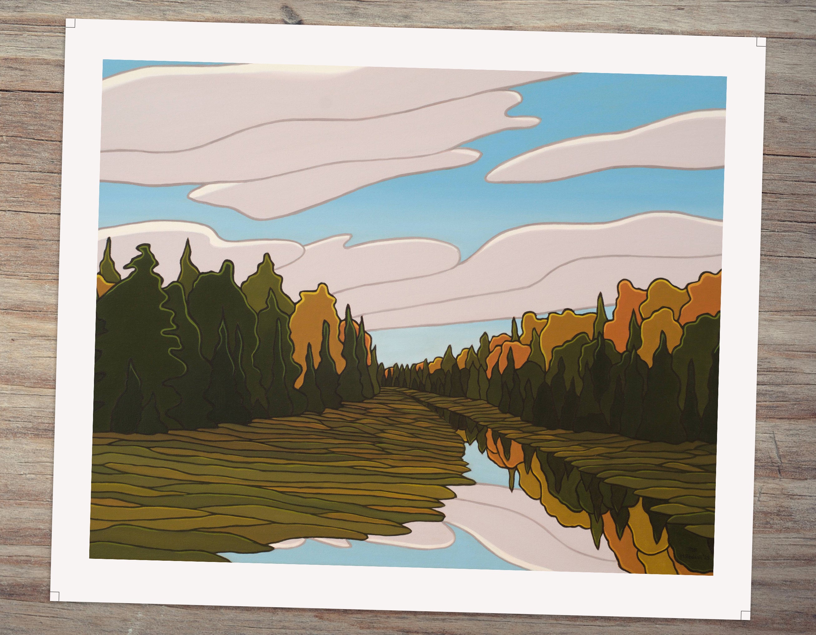 Althorpe Road near Christie Lake print – Michael Beddall